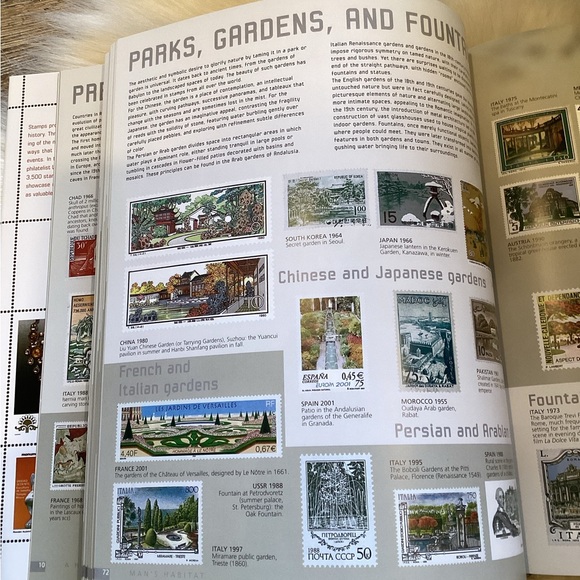 COFFEE TABLE BOOK THE WORLD IN STAMPS - Picture 11 of 16